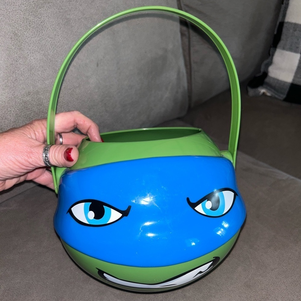 50%offw❤️Teenage Mutant Ninja Turtles TMNT Leonardo bucket Halloween